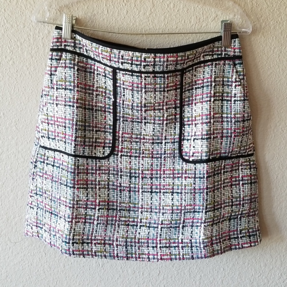 LOFT tweed skirt